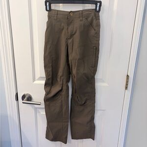 KUHL BOYS Size M Brown Renegade Hiking  Pants